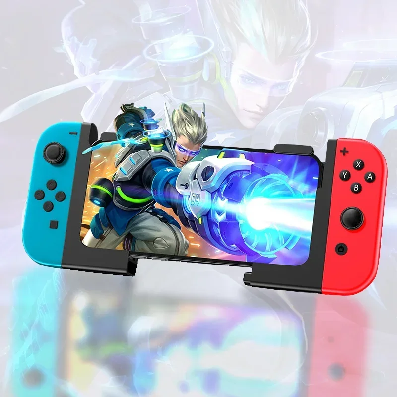 حامل مشبك للهاتف المحمول Joycon IOS16 للتبديل Oled Gampad قبضة مشبك مغناطيسي للعب عن بعد مثل ملحقات سطح البخار