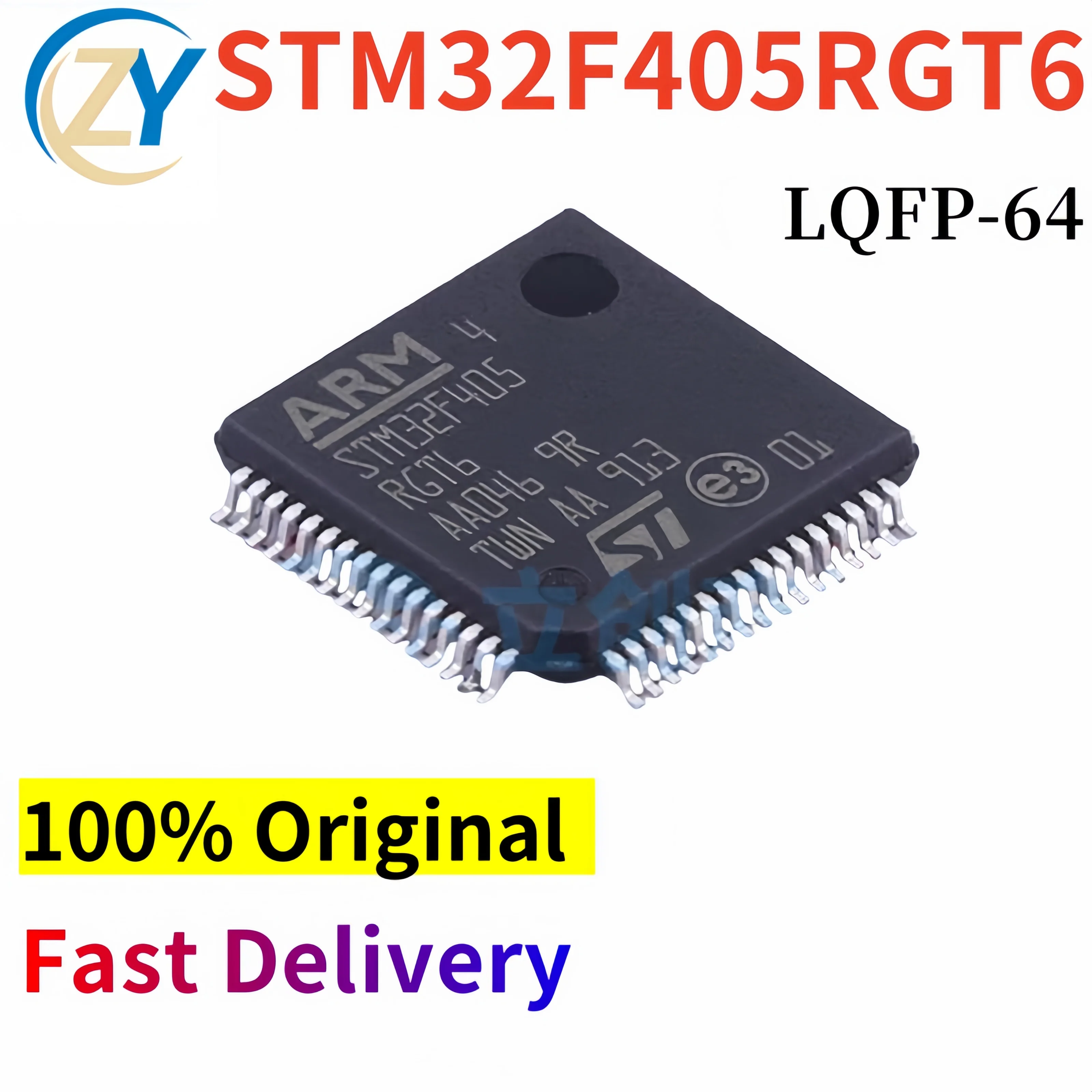 (2pcs) STM32F405RGT6 LQFP64 STM32F405 1024Flash 168Mhz 100% Original & In Stock