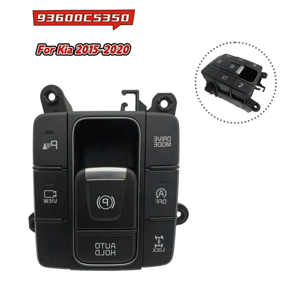 Car Electronic Parking Brake Switch Button 93600-C5350 for Kia Sorento 2015-2020 Front Placement Part Interior components