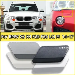 Front Bumper Headlight Washer Nozzle Cover For BMW X3 X4 F25 F26 LCI M-Bumper 2014 2015 2016 2017 High Quality Auto Parts