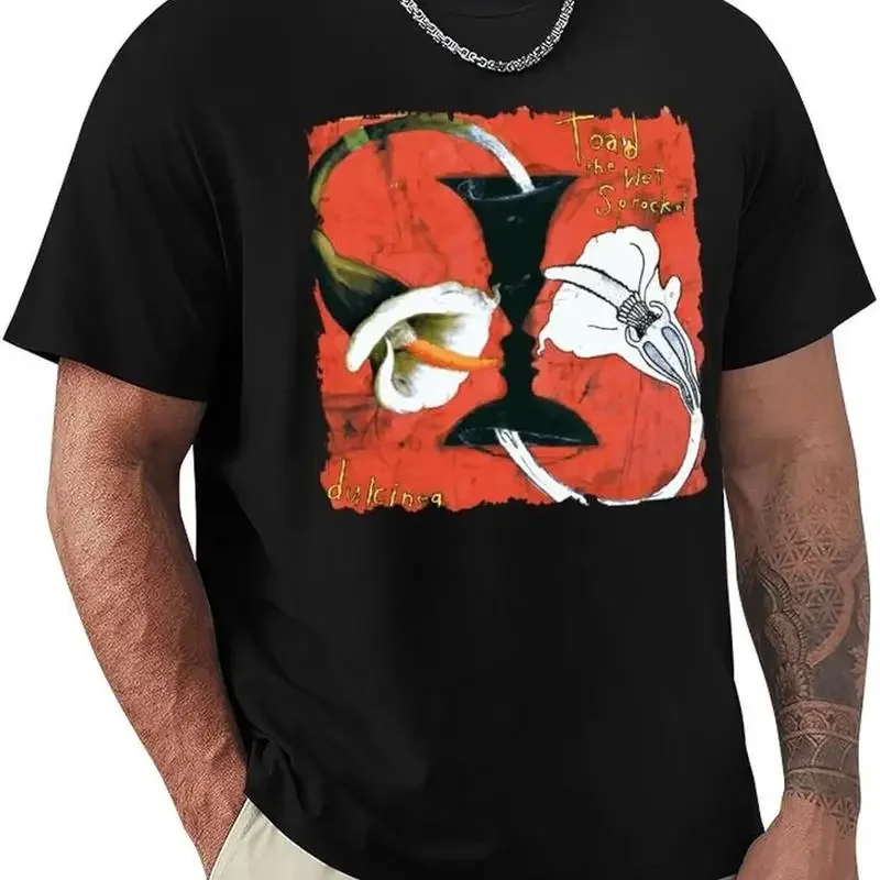 Toad The Wet Sprocket Men's T Shirt Cotton  Black