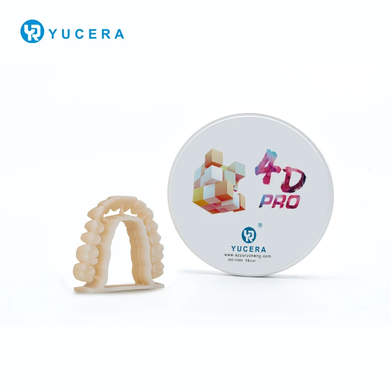 

Yucera 4D PRO MAX Zirconia Block Multilayer High Strength Dental Lab CAD CAM Milling Materials Open System Zirconia Disc