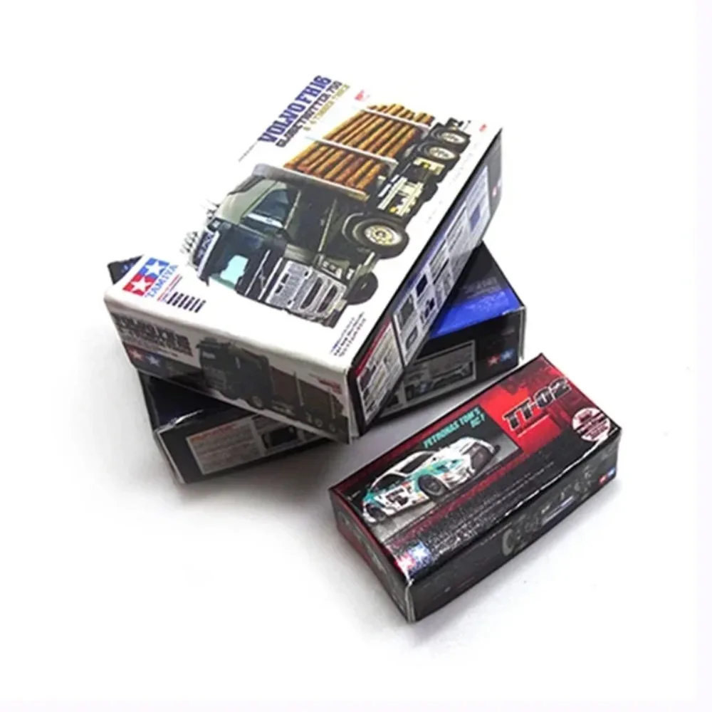 Miniature Packaging Box for 1/14 Tamiya RC Truck For scania For man Diy Parts