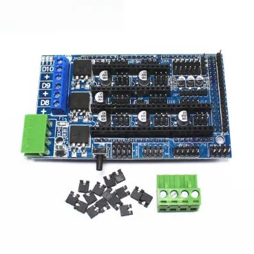 RAMPS 1.4 1.5 1.6 Деталь панели Материнская плата 3D-принтеры Запчасти Щит Красный Черный Управления