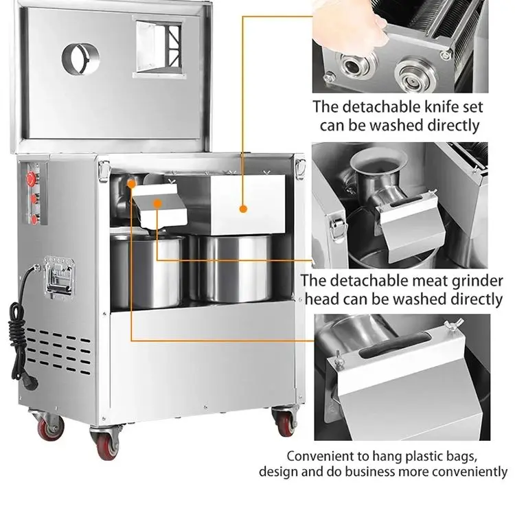 

Многофункциональная мясорубка, комбинированная машина для нарезки мяса, мощный измельчитель овощей