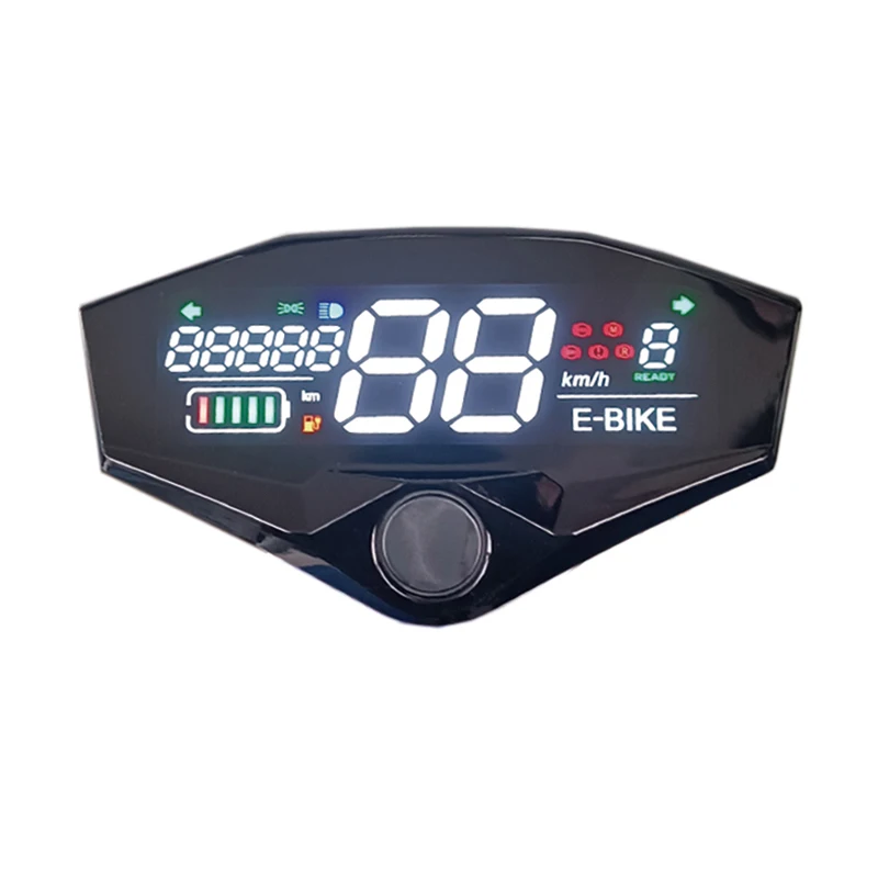Universal Umi LED Instrument Assembly for Electric Scooter, 48V/60V/72V Electric Motorcycle Speedometer Display