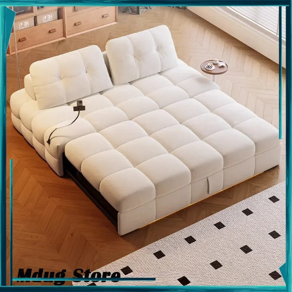 Lazy Kids Sofa Minimalist Multifunction White Double Sofa Living Room Luxury Relax Muebles Para Habitacion Home Accessories