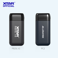XTAR PB2SL/PC2 Battery Charger 18650 21700 20700 Rechargable Li-ion Batteries DIY Power Bank Portable Charger QC3.0 Fast Charger
