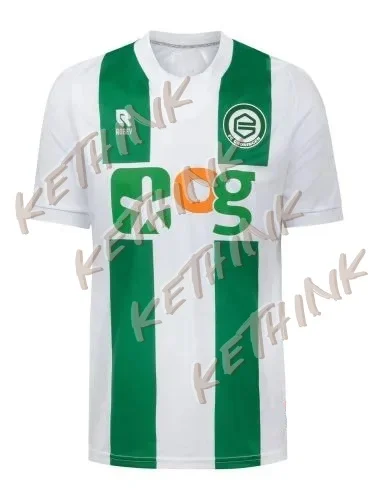 

Men's and Women's New National Team Football Shirts Breathable Quick Drying FC Groningen Sports Training Short Sleeve T-shirt