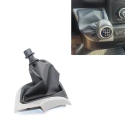 For FIAT DUCATO BOX (250) 100 MULTI JET 2.2 D Leather Gear Shift Knob Collar Boot Dust Cover OE 6072500026