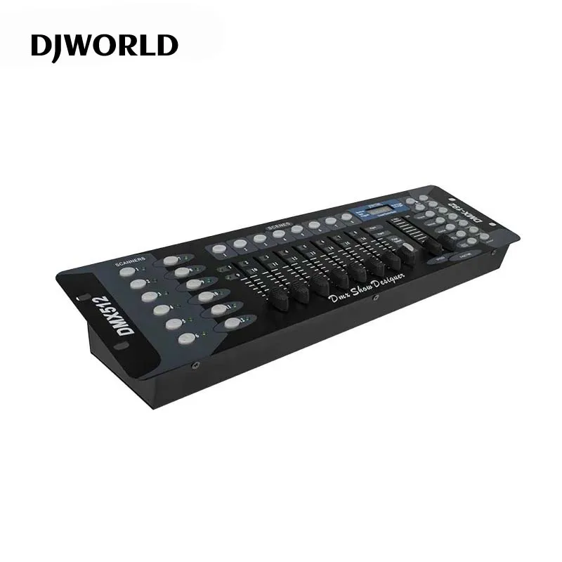 

DJWORLD 192 DMX Controller Console Disco Lights Party Nightclub Stage Lighting Moving Head Console DMX DJ Equipment Effects
