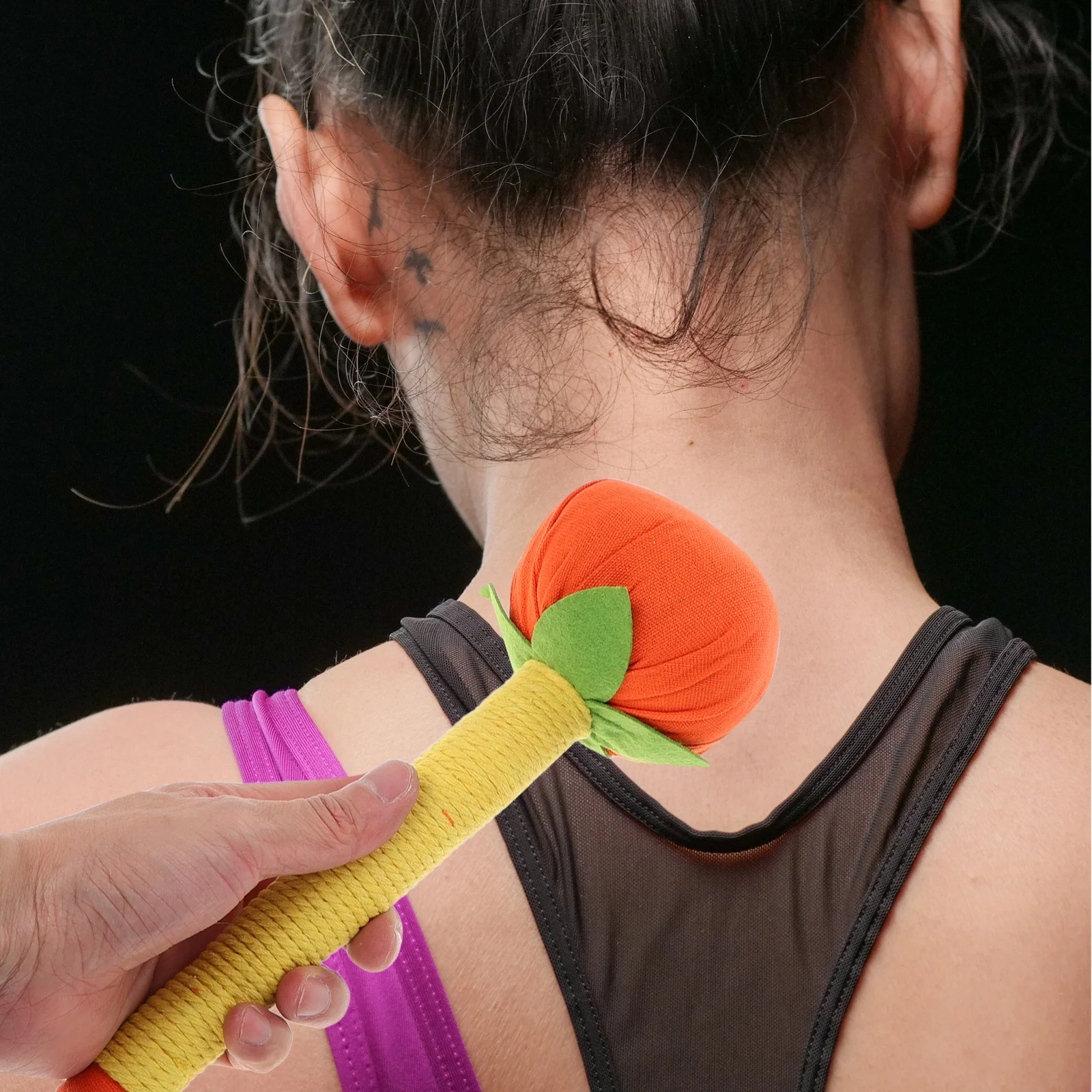 مطرقة تدليك Mugwort القطن القماش دليل فوز مدلك المحمولة الاسترخاء أداة الرقبة الظهر العضلات لتخفيف الآلام يده الظهر #1