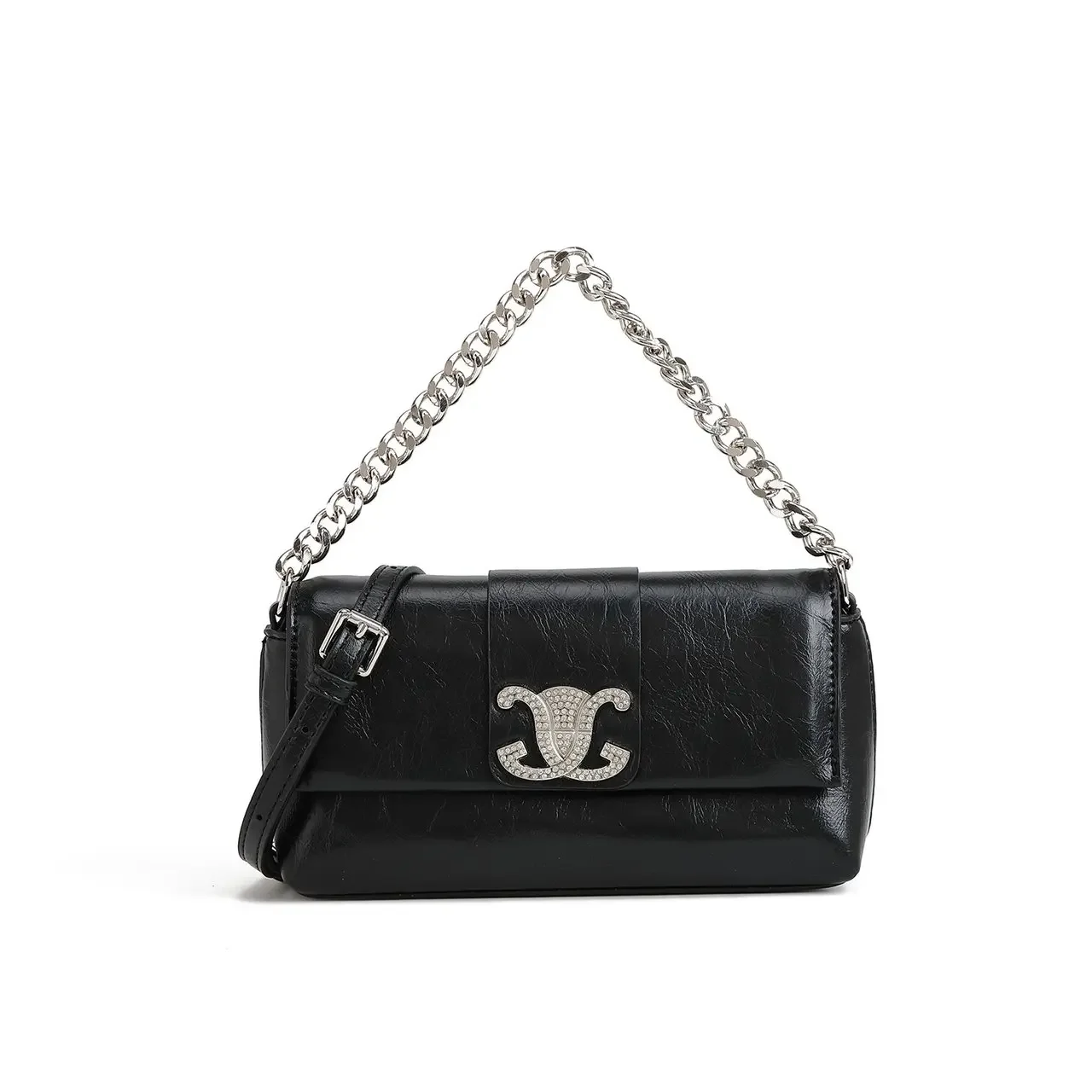 

Классическая женская сумка через плечо с кожаными ремнями, коллекция роскошных брендов, известный дизайнер, практическое использование