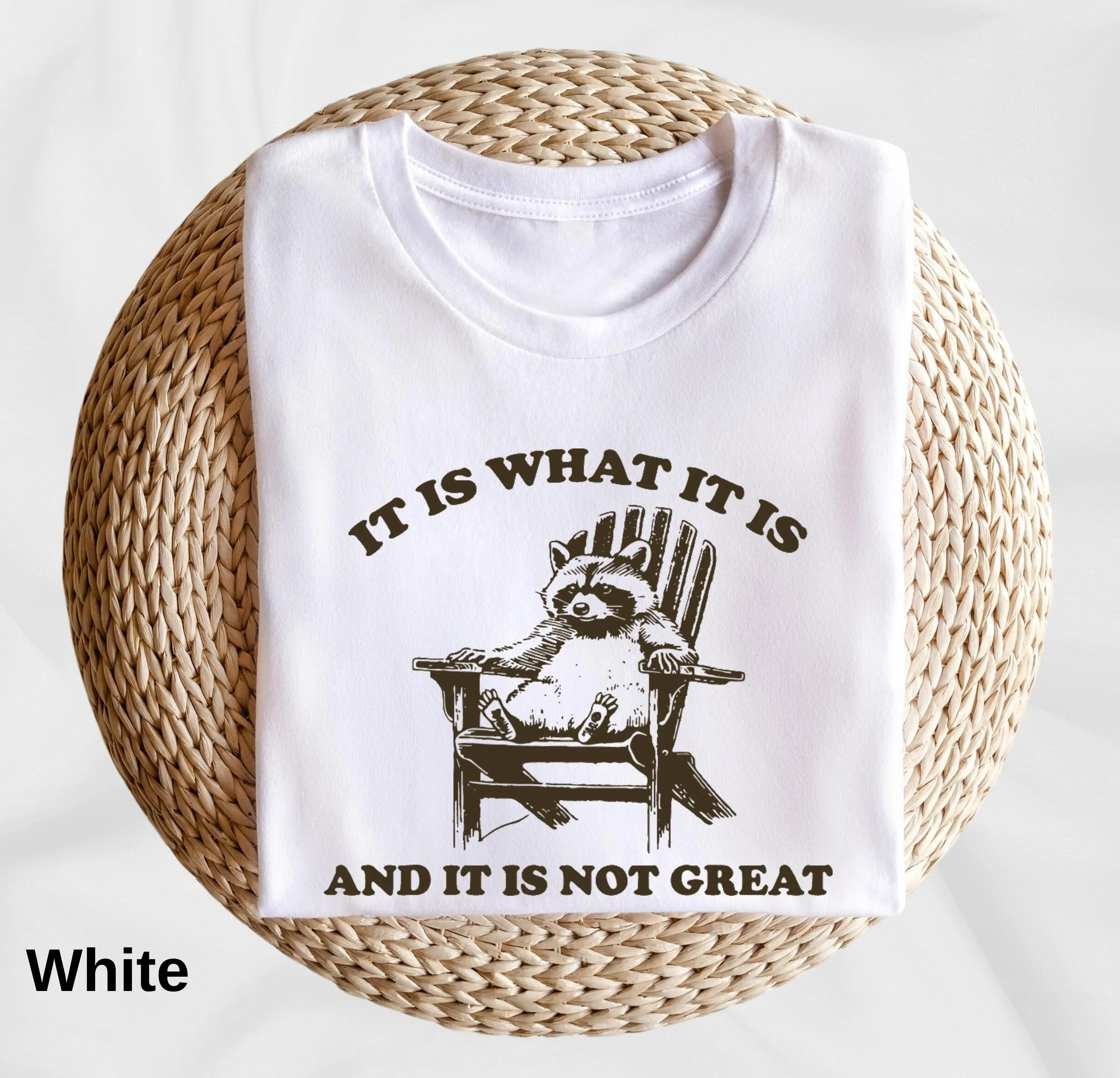 Футболка с забавным енотом и дизайном Meme Live Fast Eat Trash Perfect Animal Lover For Her Or Him Panda Https Www Etsy Com Hk