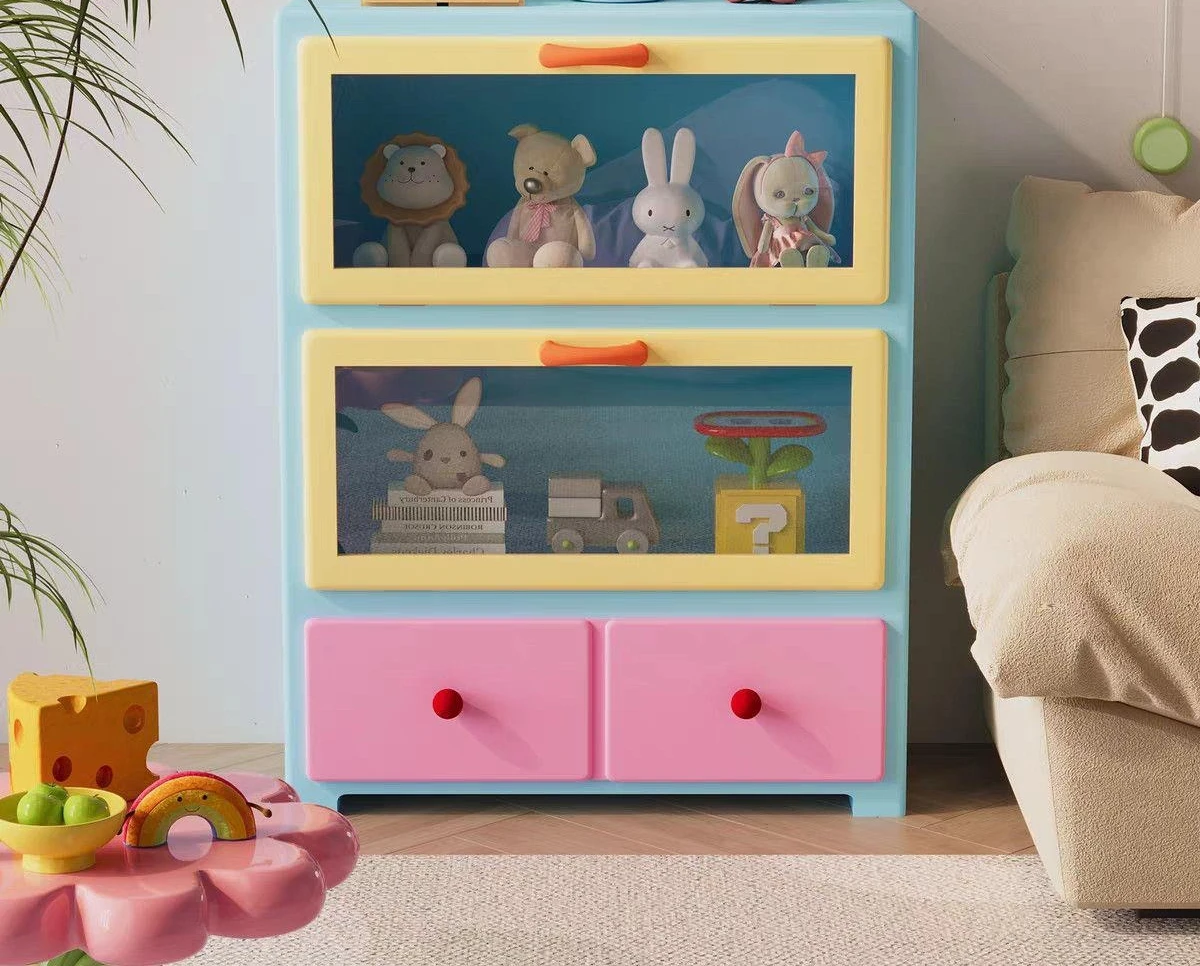 Dopamine figure cabinet chest cabinet display cabinet living room large capacity