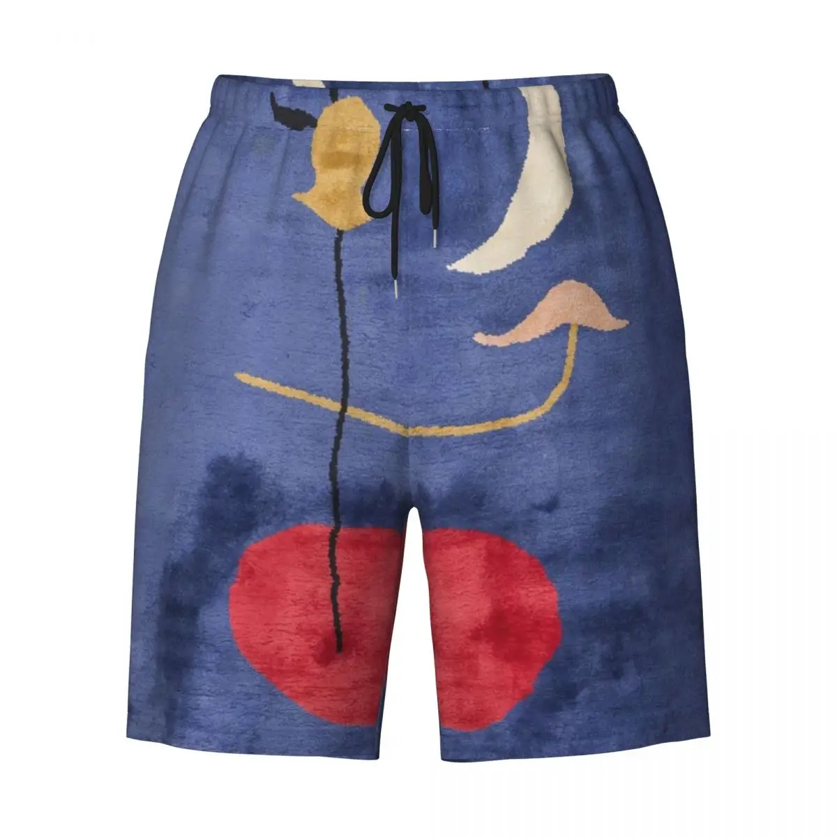 Short de bain personnalisé à séchage rapide pour hommes, maillot de bain, maillot de bain, maillot de bain, maillot de bain, maillot de bain, bucket goals, Joan Miro, art abstrait