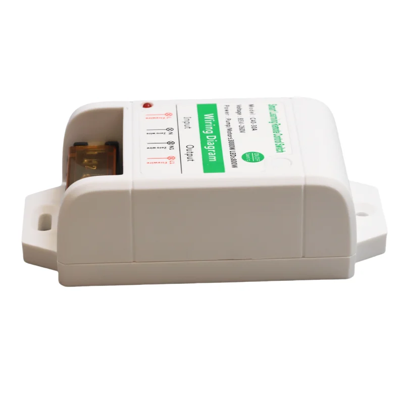 220V 1 saluran pompa air motor cerdas remote control nirkabel pompa submersible perlindungan kebocoran remote control