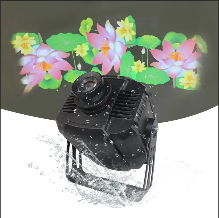 防水 Ip65 カスタム ロゴ回転 Led マルチ フィギュア プロジェクター屋外 HD 広告ライト