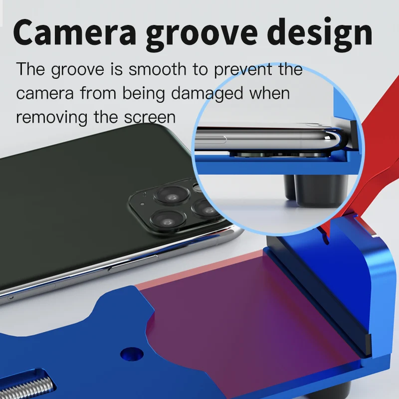 Imagem -03 - Maant-multi-function Phone Lcd Screen Separação Fixture -aquecimento Android Ios Back Cover Repair Display Opener Tool Qp1
