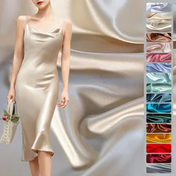 Premium Satin Fabric Japanese Triacetate SOALON for Sewing Dress Pants Shirt per Half Meter