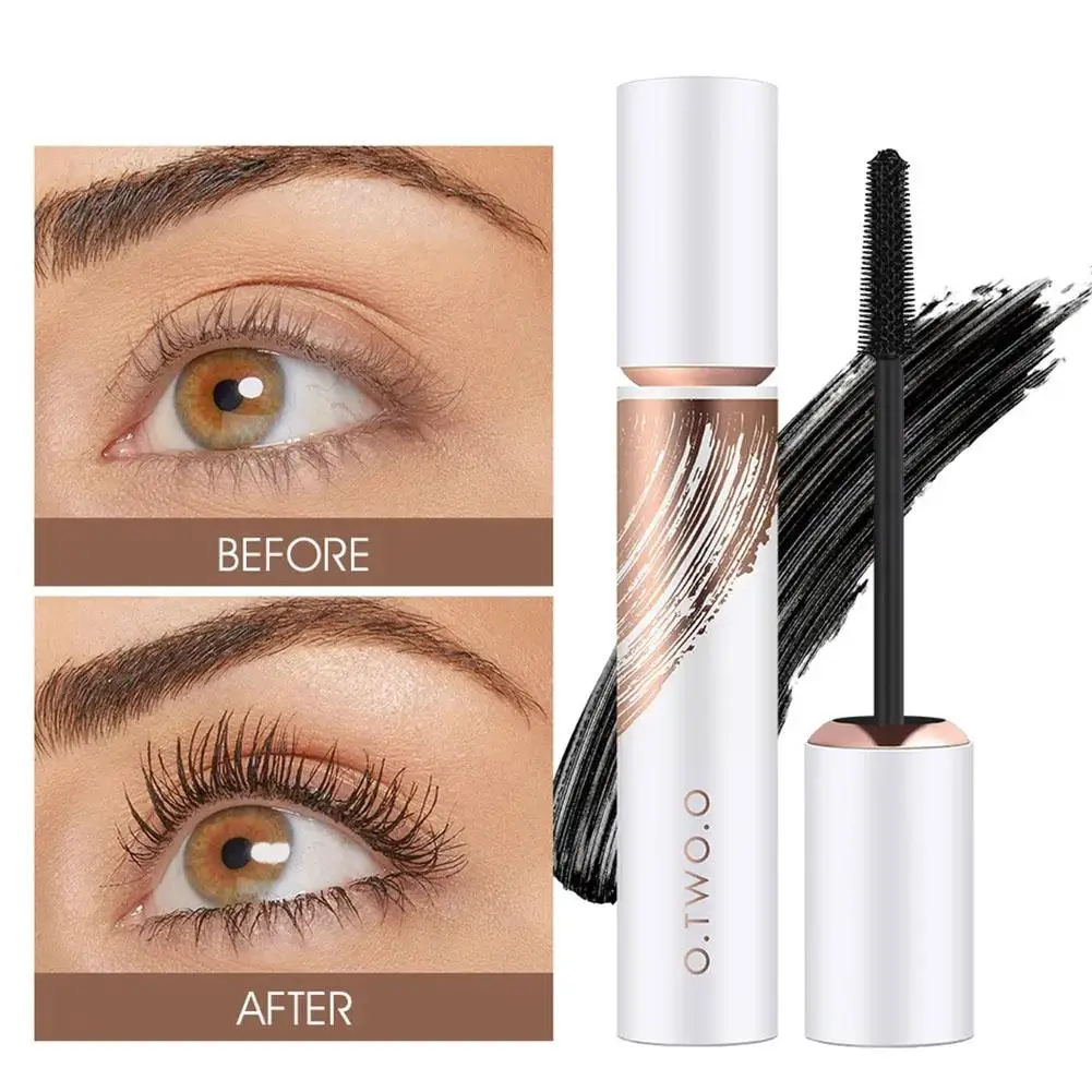 Mascara noir pour allonger les cils, imperméable, fibre longue durée, extension de maquillage 4D, recourbé, beauté du néant ti E1U0