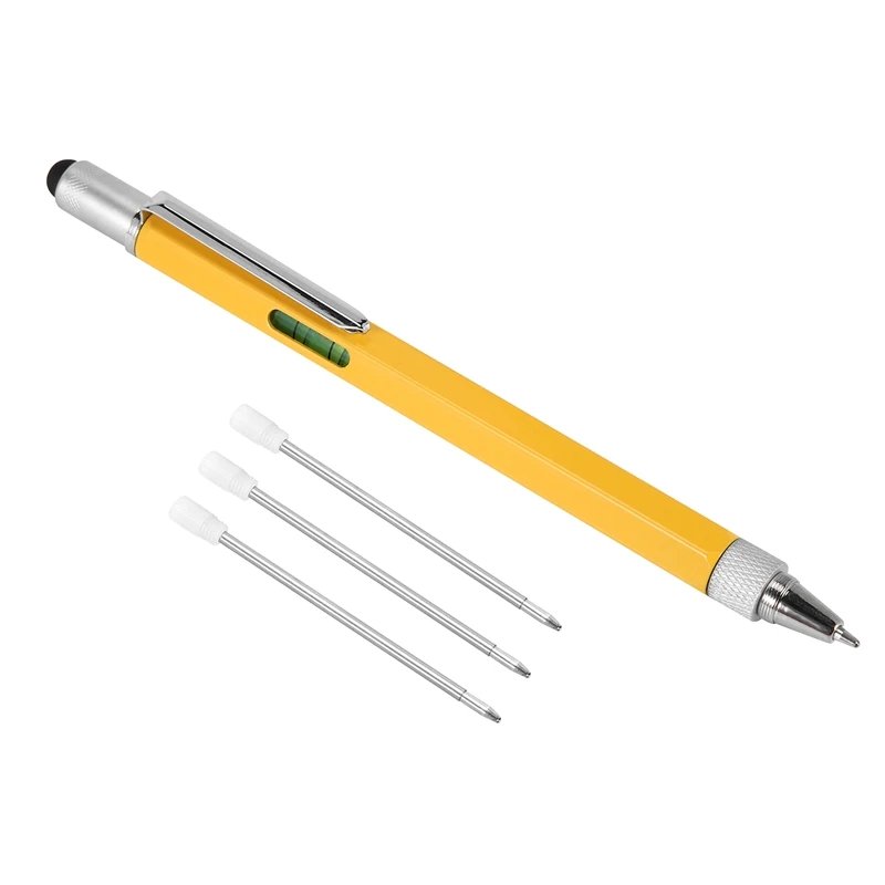 男性用マルチツールペン、stocking stuffers、クールガジェット、お父さんのためのユニークなクリスマスギフト、6 in1