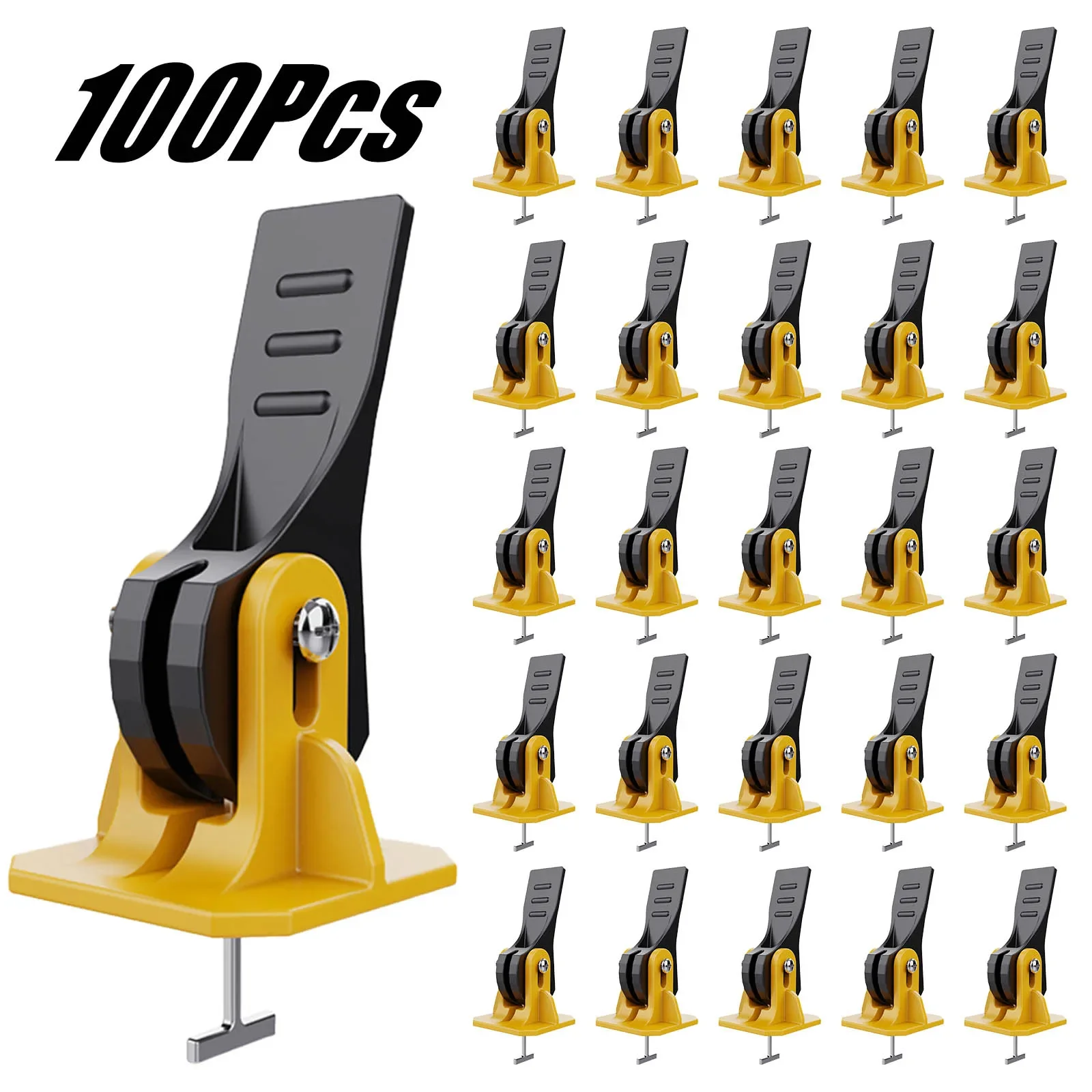 

Professional Quality Tile Leveling System for DIY and Professional Tile Layers Increases Efficiency and Saves Time