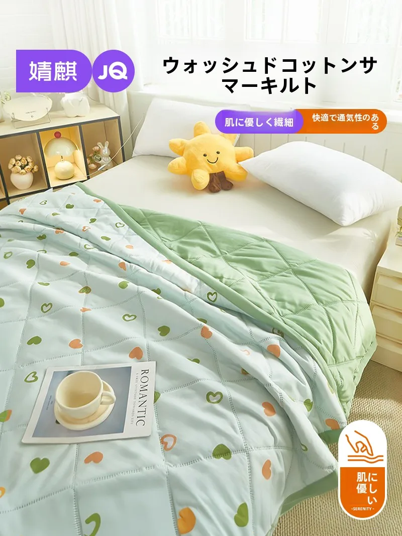 non-cotton-pure-cotton-cooling-quilt-core-bedroom-use-air-conditioner-covering-blanket-washable-polyester-fiber-filling