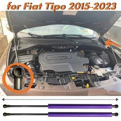 Qty(2) Hood Struts for Fiat Tipo for Fiat Egea 2015-present Front Bonnet Gas Springs Lift Supports Shock Absorbers Dampers Bars