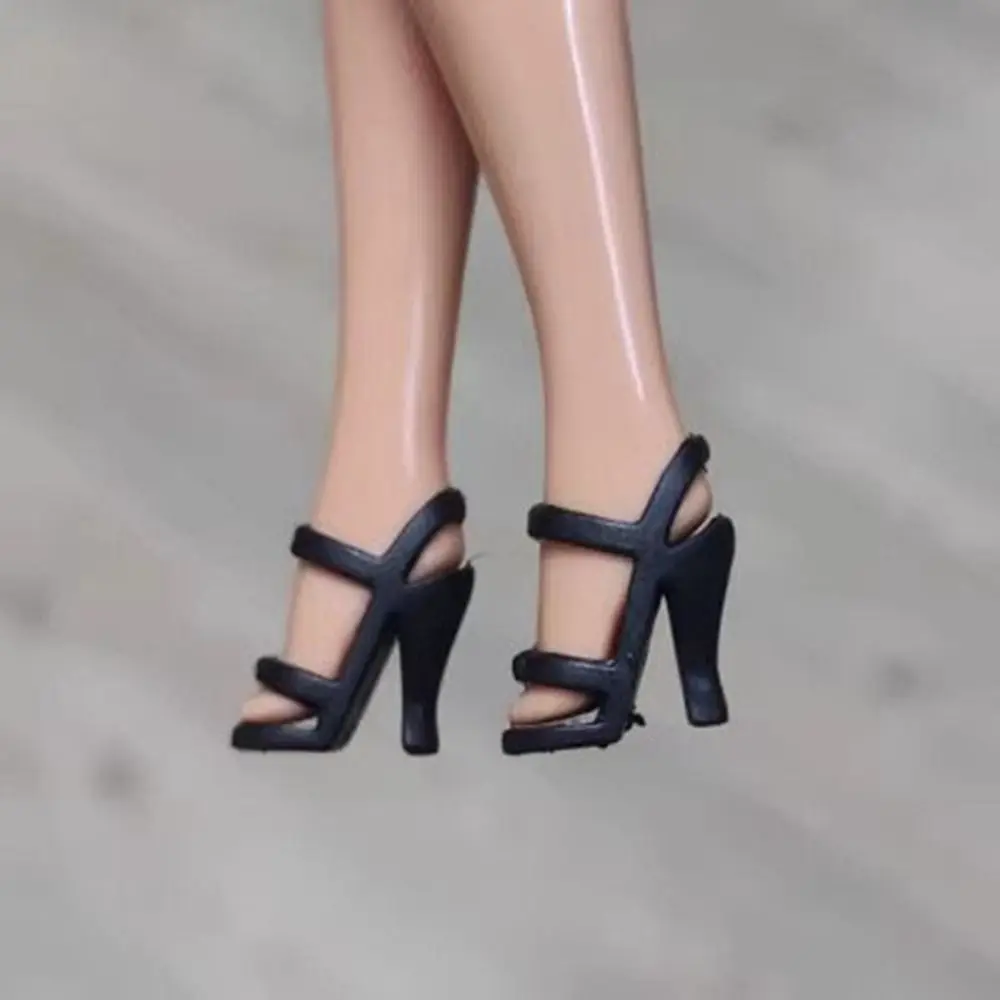 Quality 1/6 Doll Shoes High Heels Super Model 30cm Figure Doll Sandals Original Doll Casual Flat Shoes Female Doll Shoes