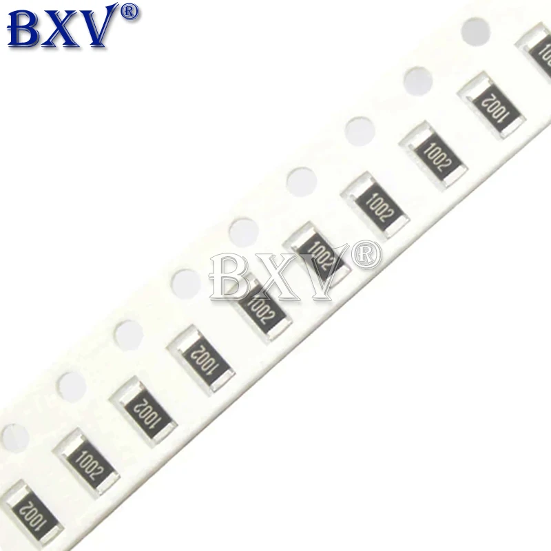 Imagem -02 - Smd Resistor 2w 10 100 150 220 330 Ohm k 2.2k k 100k 0r 10 1r 10r 100r 150r 220r 330r Ohm 5000 Pcs 1206 0r10m