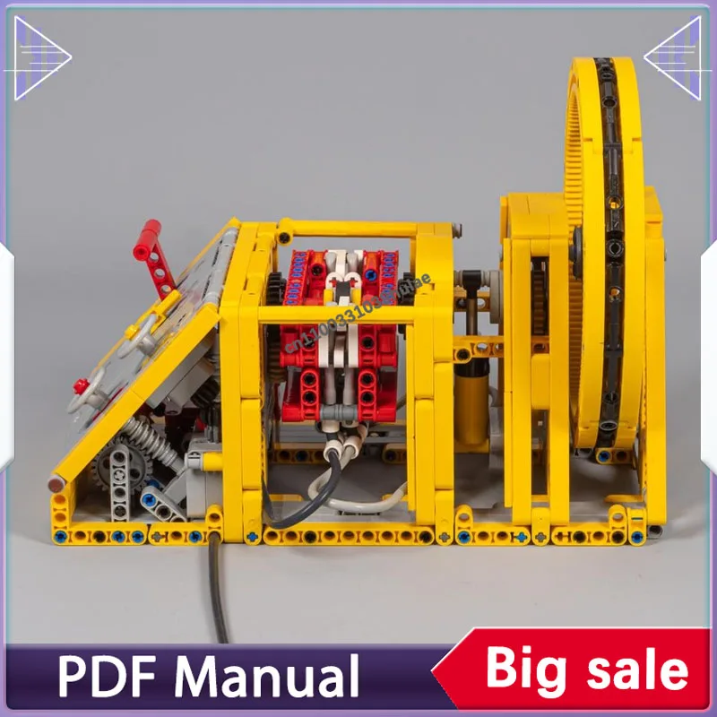 993pcs Switchless Pneumatic Machine Engine Construction Buiding Block Toys for Boy Kit Bricks Children Kid Birthday Gift