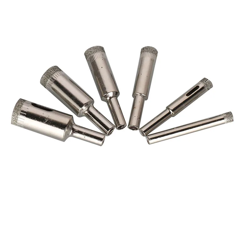 

Для сверл для стекла, набор керамических гранитных отверстий, плитка, 10 шт., 3 мм-18 мм, алмазная пила, 2018, практичное высокое качество