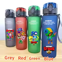 Carl Colt Sandy gran capacidad deportes al aire libre portátil Flip-top taza de agua botella para beber taza de café Leon Spike T Nethats regalos