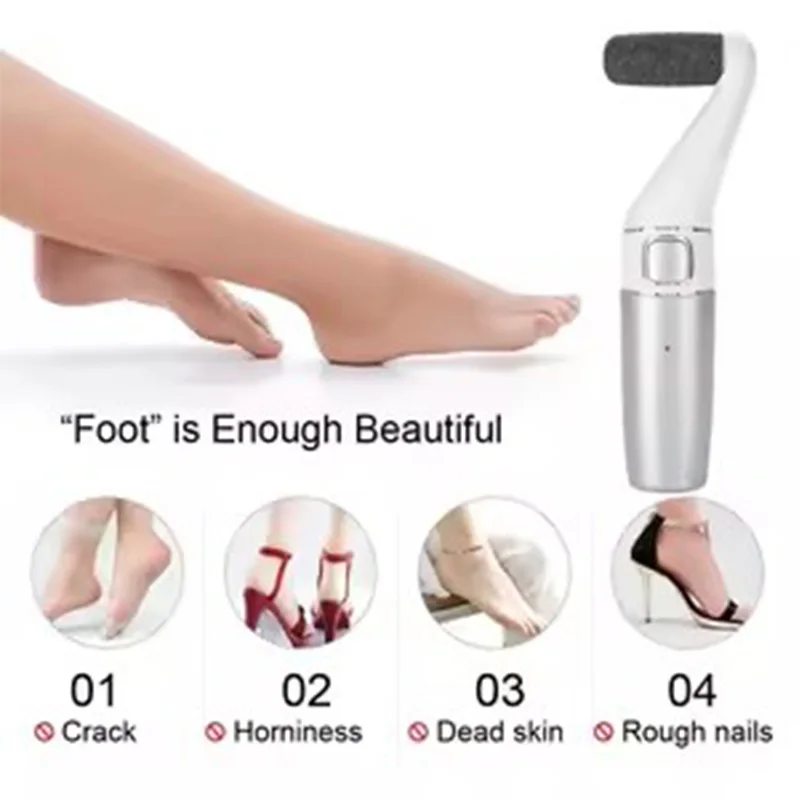전문가용 핫세일 페디큐어 플래너 USB 충전 발 각질 제거기 발 그라인더 교체 헤드 발 각질 제거기