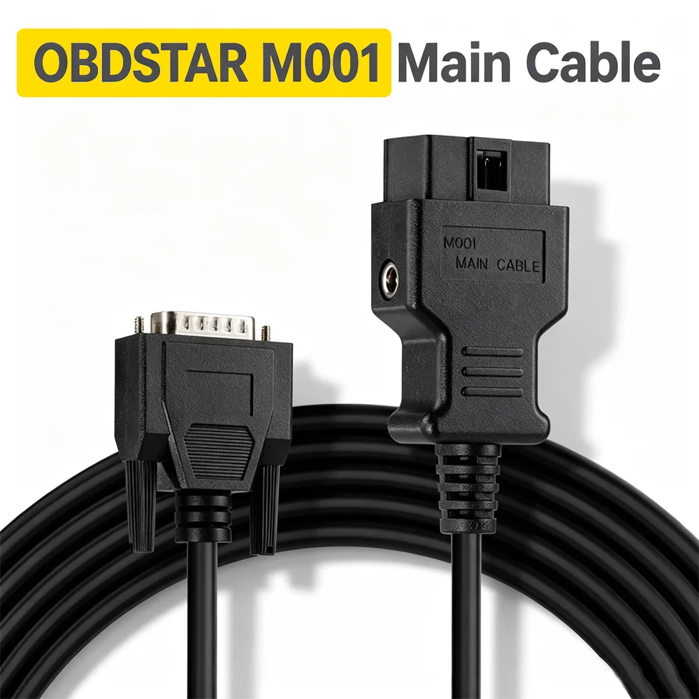 OBDSTAR M001 Main Test Cable for OBDSTAR PAD Series Auto Diagnostic Adapter Cable OBD2 Replacement Connection Cord