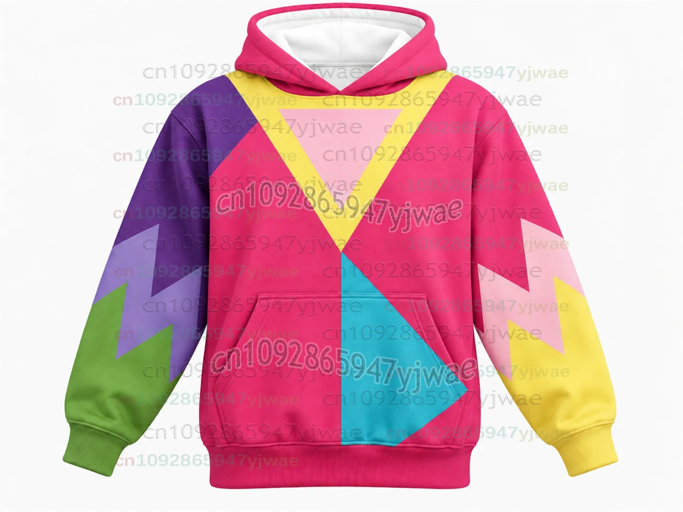 Halloween-Cosplay-Hoodies, Game Deltarune Ralsei/Kris/Neo, Streetwear, Winter, lässiger Pullover, 3D-Druck, Kapuzenpullover für Erwachsene/Kinder. – Detail 10