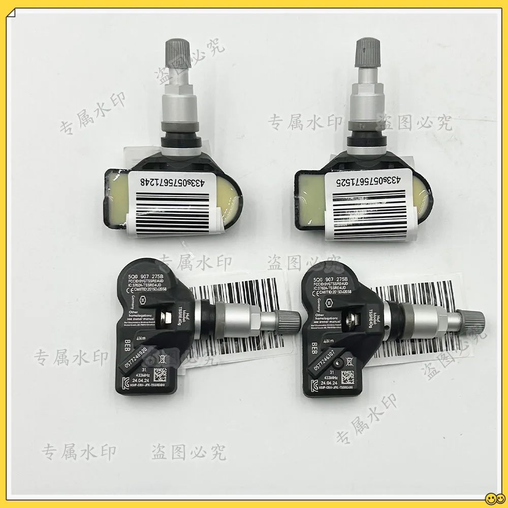 

5Q0907275B 1/4PCS 433MHz TPMS 5Q0907275 Tire Pressure Sensor For Audii Skodaa A3 A7 A6 Porsche Cayenne VW Tiguan Passat