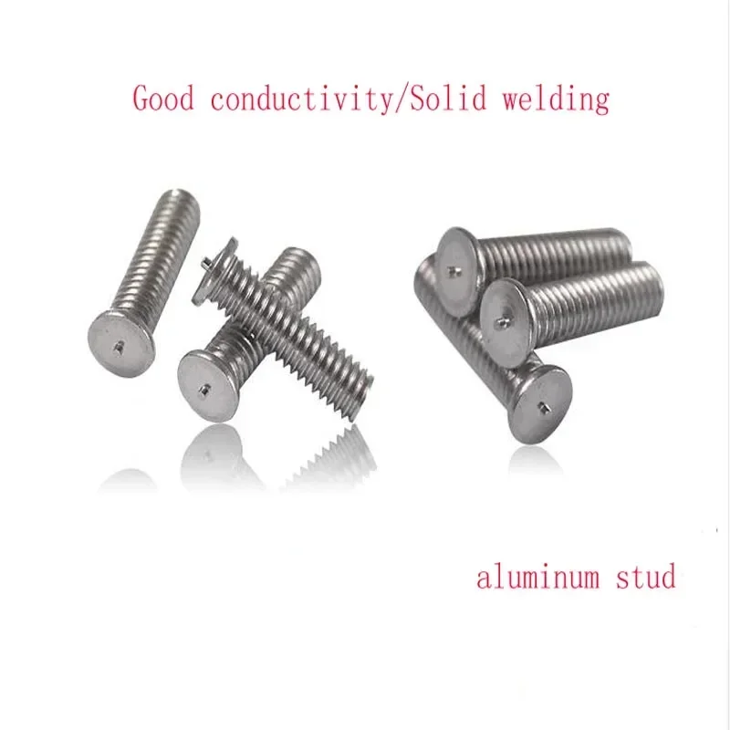 

100PCS Aluminum Repair Machine Spot Welding Screw M4 M5 M6 Energy Storage Stud
