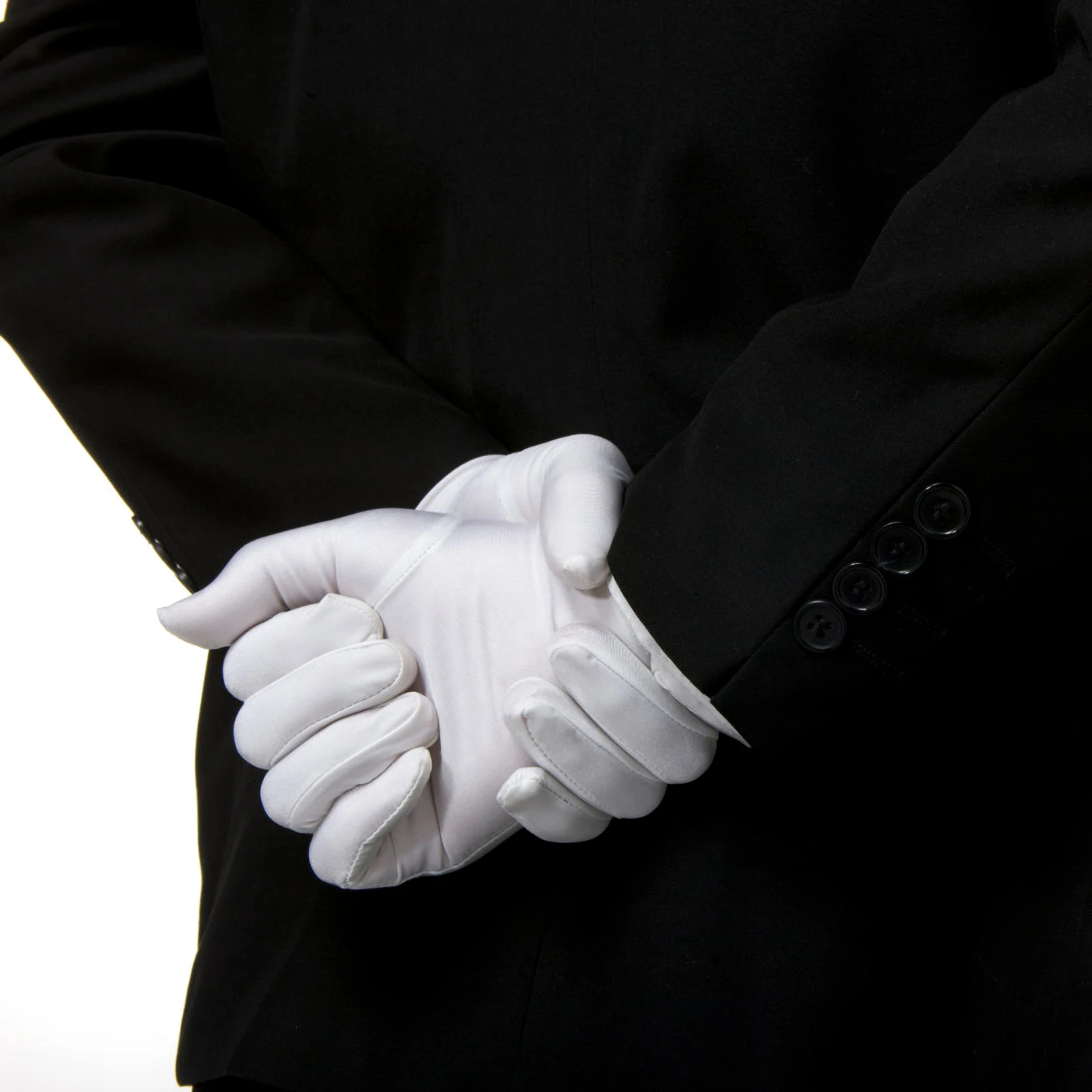 

6pcs 6 Pairs Cotton Jewelry for Coin Handling White Inspection Gloves Men Women Stretchable Breathable Lightweight Soft for Art