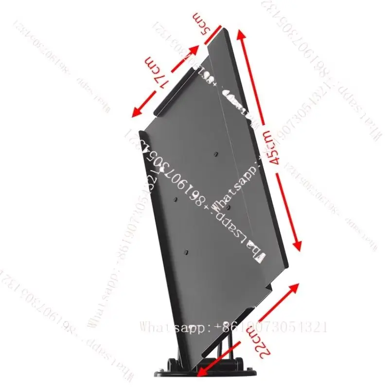 

Специальный диск vbSpecial для алюминиевого кронштейна гоночного эмулятора. Настенная телескопическая регулируемая рукоятка.