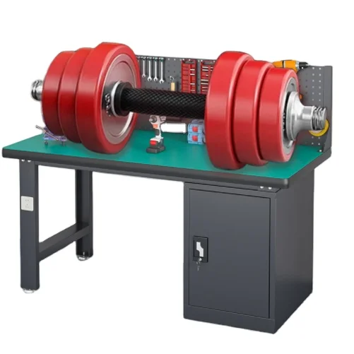 Steel Workbench And Tool Cabinet Customizable Laboratory Garage Storage Workshop Metal Drawer Chest Box OEM Supported