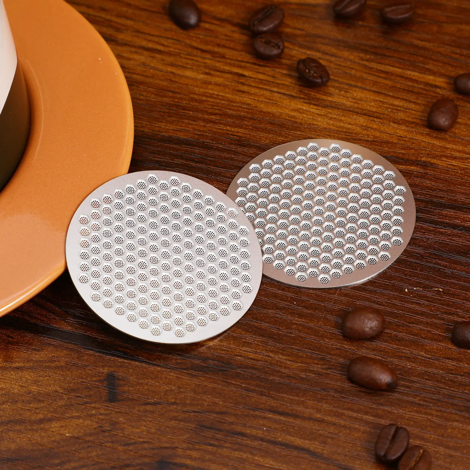 2 pièces Filtre à café en acie - Puck Screen Mesh avis et prix