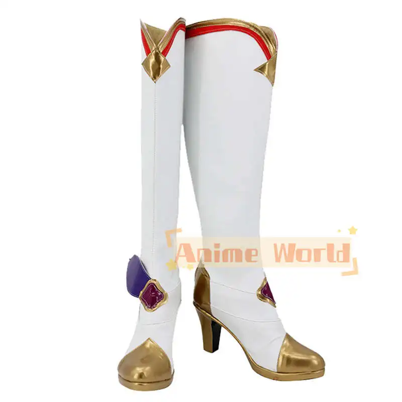 Star Guardian Ahri Shoes Cosplay Boots Halloween Carnival Boot Custom Made