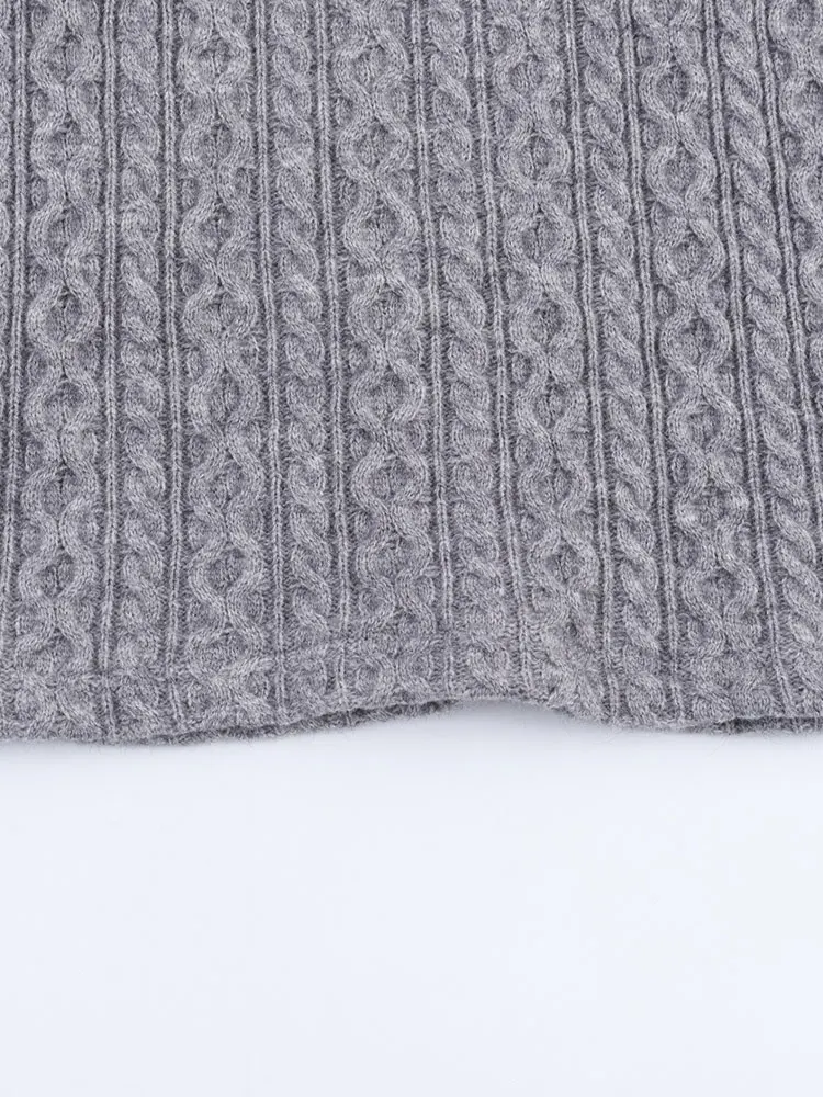 TFAFXY المرأة الخريف الشتاء سترة البلوز موضة طويلة الأكمام مجوهرات الديكور سترة البلوز أنيقة هايت الشارع TopY2K #5