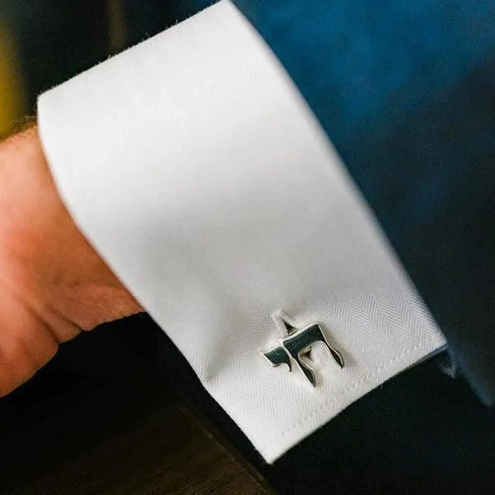 Customized LOGO Name Cufflinks Stainless Steel Personalised Custom Items Cuff Links Father's Day Gift