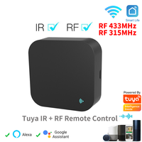 Universal Wireless WiFi RF IR Remote Control Receiver Tuya Smart Life TV Switch Controller work with Amazon Alexa Google Home