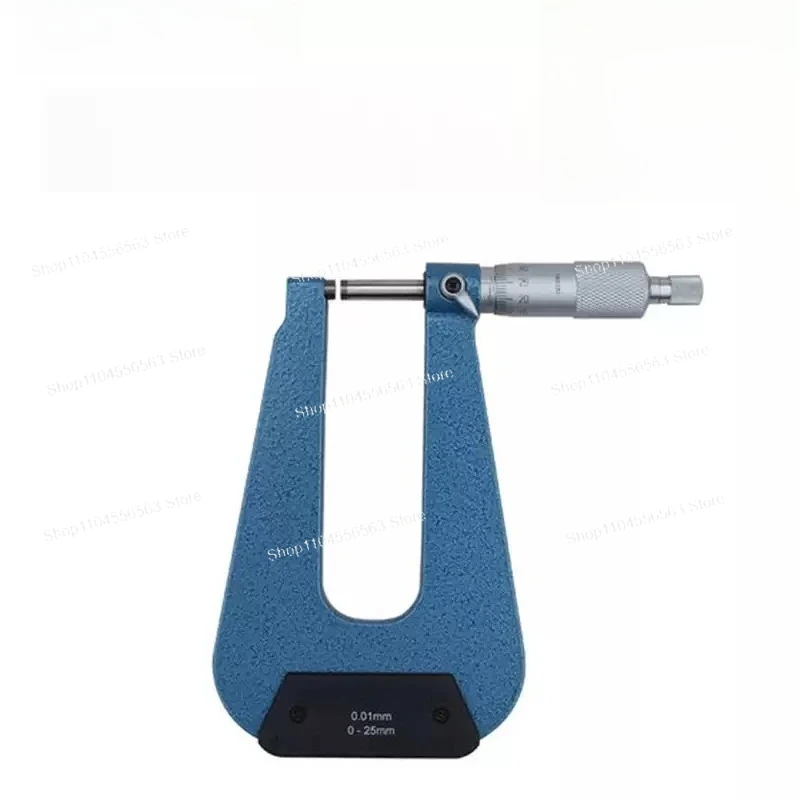 0-50MM 50-300MM Deep arch stand micrometer depth bow Measure Deep throat steel paper plate thickness outer diameter helical