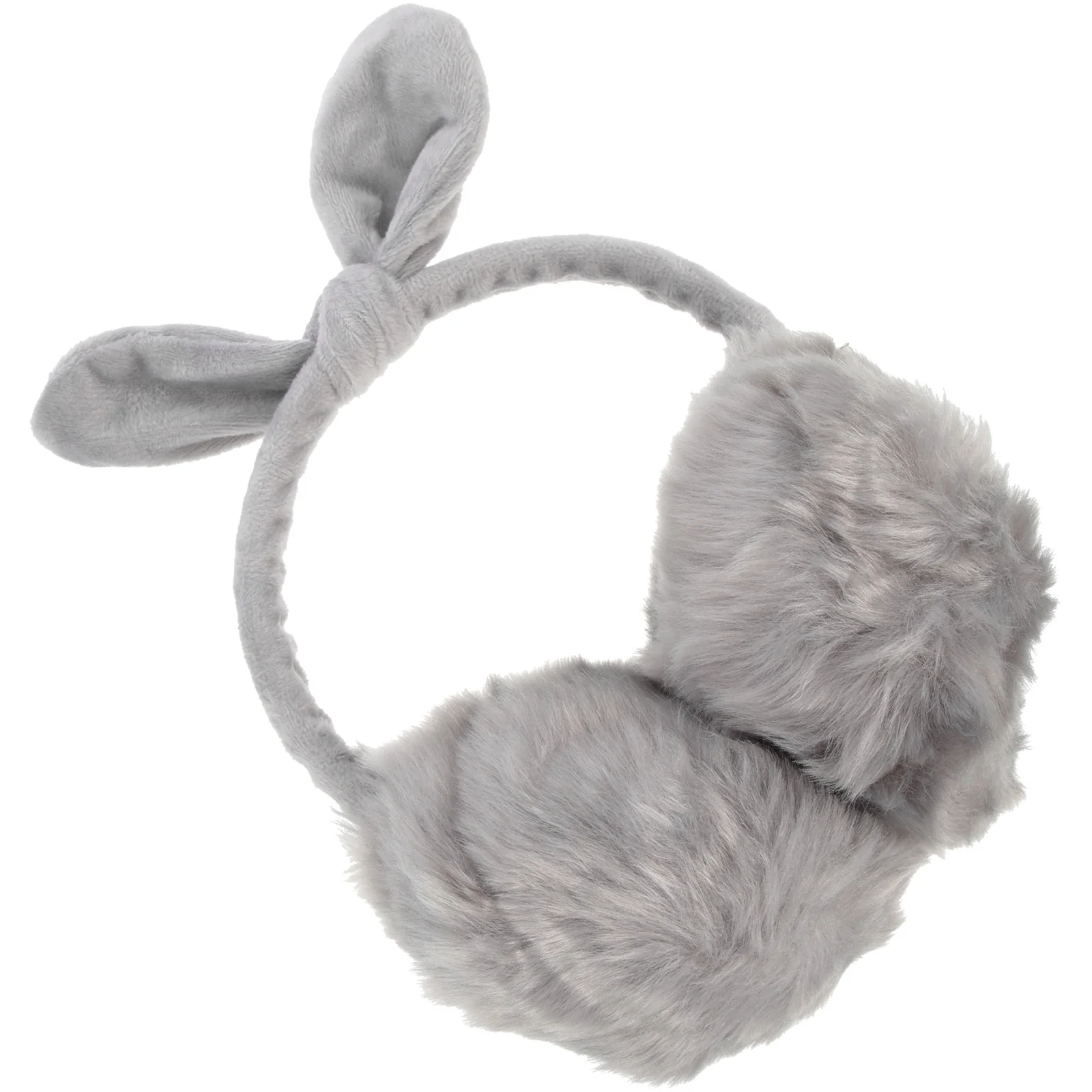 Bowknot الأذن يفشل غطاء للأذنين Bowknot تصميم المضادة للانزلاق الأذن يغطي للنساء الشتاء أغطية الرأس هدية أرنب نمط