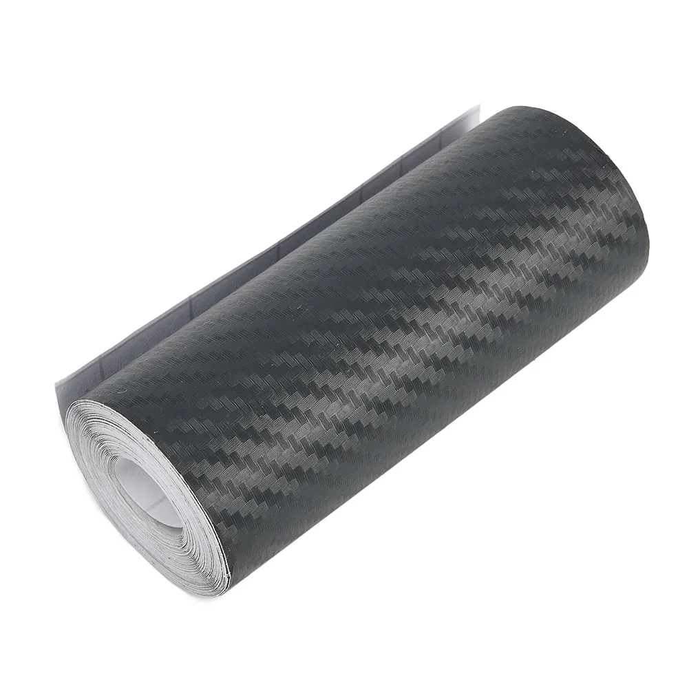 

1 Set Car Door Sticker 1 Set 10cm*5m 3D Carbon Fiber And Wear-resistant. Anti-Scratch Anti-collision Car Sticker